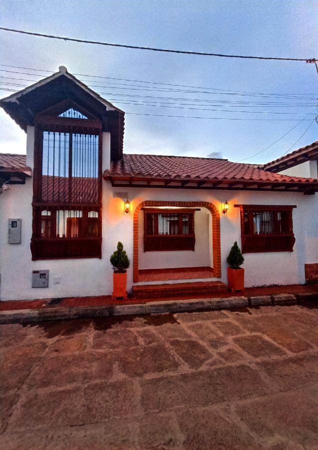 Apartahotel Saquenzipa Villa de Leyva Eksteriør billede