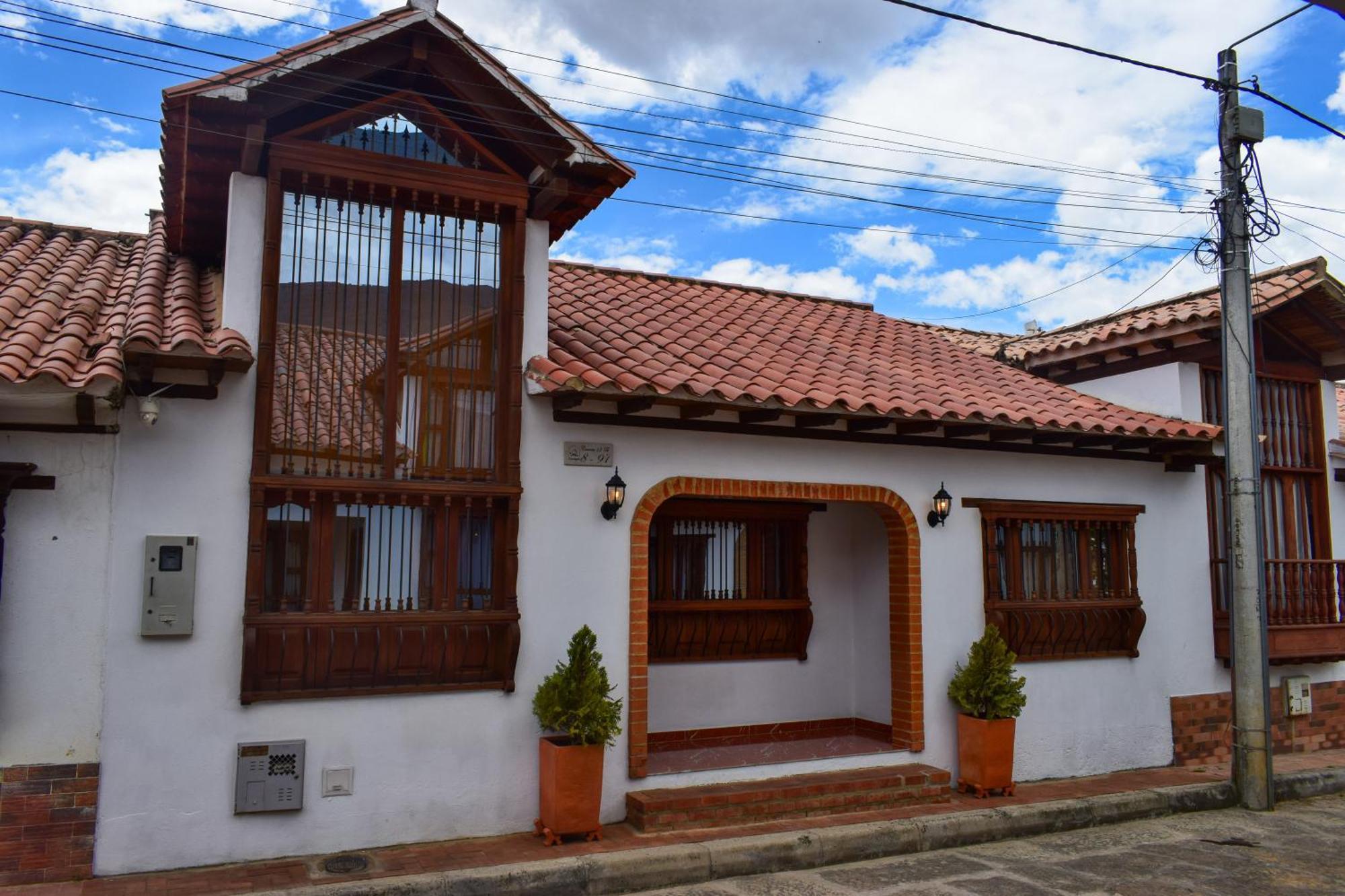 Apartahotel Saquenzipa Villa de Leyva Eksteriør billede