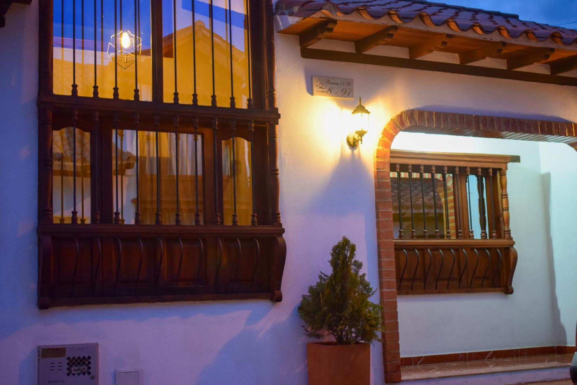 Apartahotel Saquenzipa Villa de Leyva Eksteriør billede